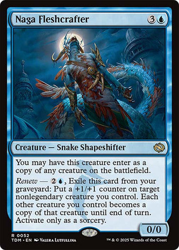 Naga Fleshcrafter [Tarkir: Dragonstorm] [Foil]