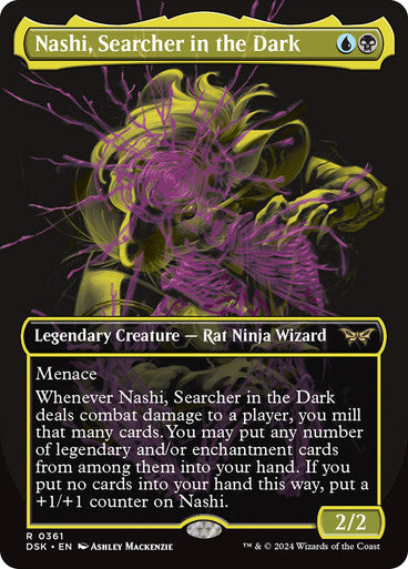 Nashi, Searcher in the Dark (Showcase) [Duskmourn: House of Horror] [Foil]