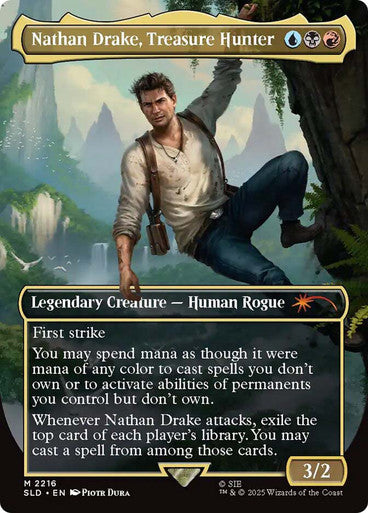 Nathan Drake, Treasure Hunter[Secret Lair Drop Series] [Foil]