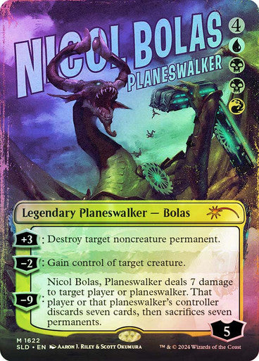Nicol Bolas, Planeswalker (Rainbow Foil) [Secret Lair Drop Series]