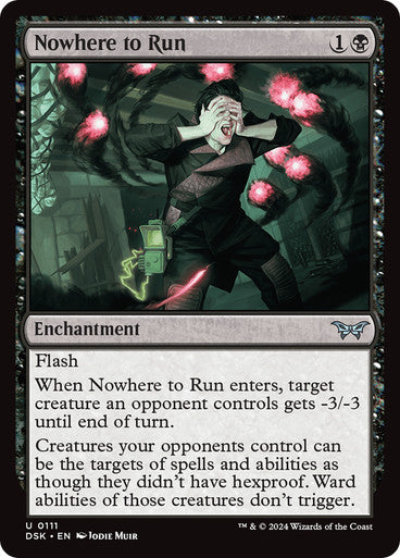 Nowhere to Run [Duskmourn: House of Horror] [Foil]