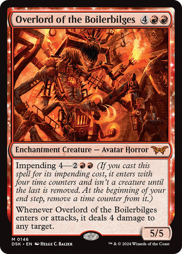 Overlord of the Boilerbilges [Duskmourn: House of Horror] [Foil]