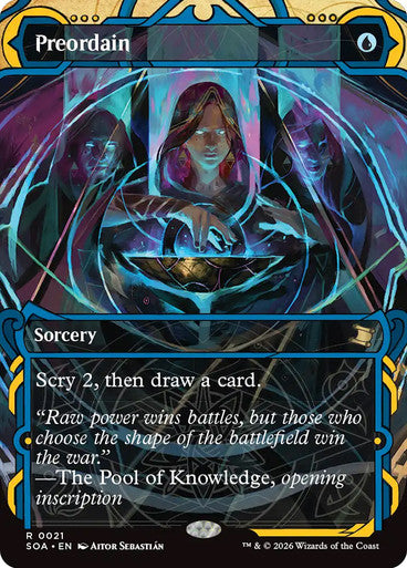 Preordain [Secrets of Strixhaven: Mystical Archive] [Foil]