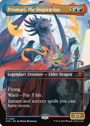 Prismari, the Inspiration (Borderless)  [Secrets of Strixhaven]