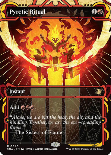 Pyretic Ritual [Secrets of Strixhaven: Mystical Archive] [Foil]