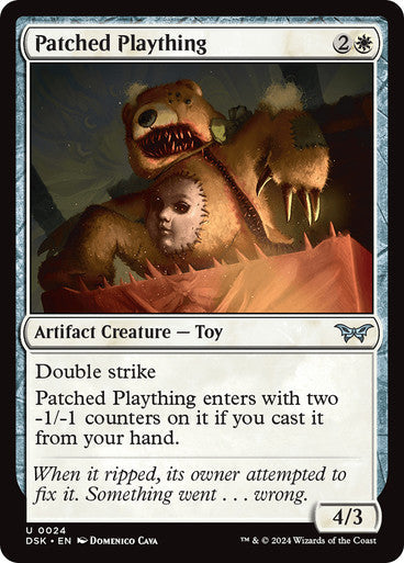 Patched Plaything [Duskmourn: House of Horror] [Foil]