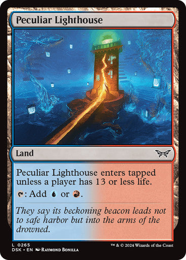 Peculiar Lighthouse [Duskmourn: House of Horror] [Foil]