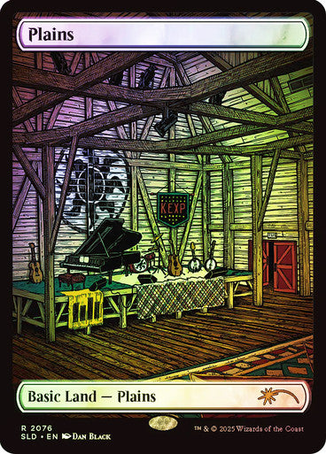 Plains (2076) (Rainbow Foil) [Secret Lair Drop Series]