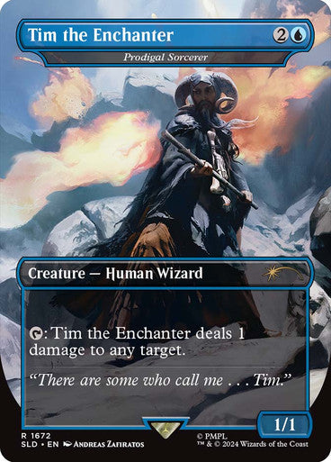 Tim the Enchanter - Prodigal Sorcerer [Secret Lair Drop Series] [Foil]