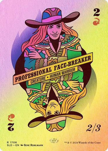 Professional Face-Breaker (Rainbow Foil) [Secret Lair Drop Series]