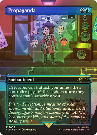Propaganda (1633) (Rainbow Foil) [Secret Lair Drop Series]