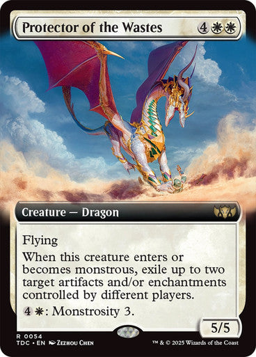 Protector of the Wastes (Extended Art) [Tarkir: Dragonstorm Commander]