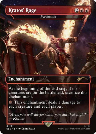 Kratos' Rage - Pyrohemia [Secret Lair Drop Series] [Foil]