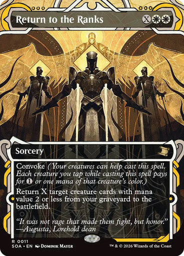 Return to the Ranks [Secrets of Strixhaven: Mystical Archive] [Foil]