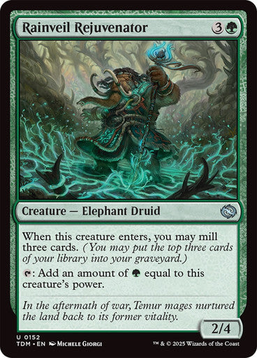 Rainveil Rejuvenator [Tarkir: Dragonstorm] [Foil]