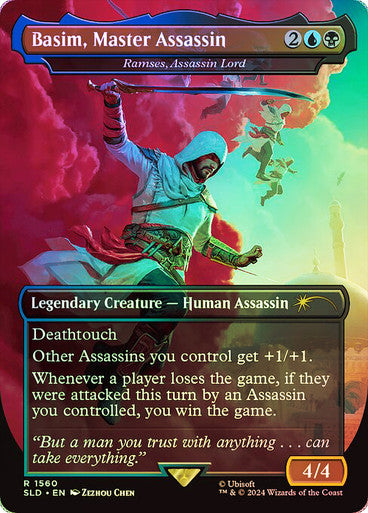 Basim, Master Assassin - Ramses, Assassin Lord (Rainbow Foil) [Secret Lair Drop Series]