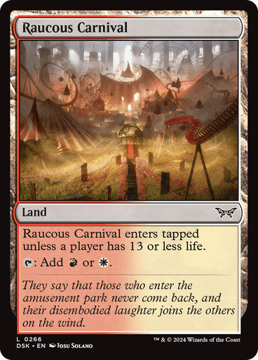 Raucous Carnival [Duskmourn: House of Horror] [Foil]