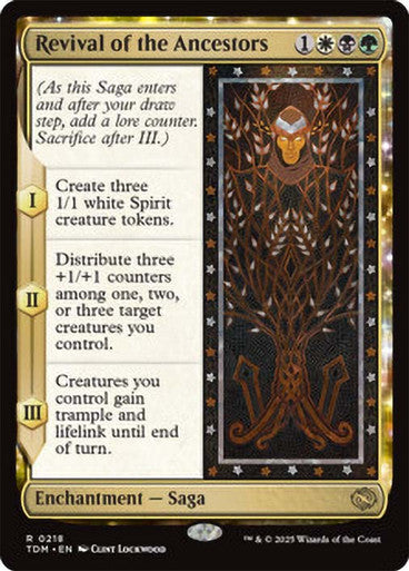 Revival of the Ancestors [Tarkir: Dragonstorm] [Foil]