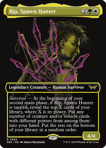 Rip, Spawn Hunter (Showcase) [Duskmourn: House of Horror] [Foil]