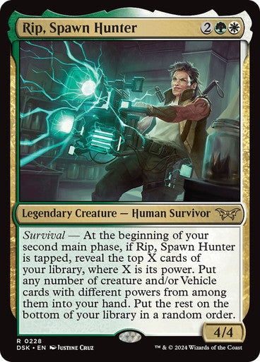 Rip, Spawn Hunter [Duskmourn: House of Horror] [Foil]