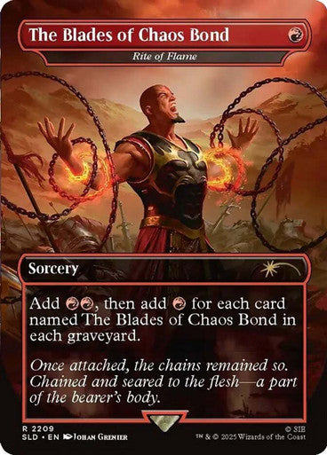 The Blades of Chaos Bond - Rite of Flame [Secret Lair Drop Series] [Foil]