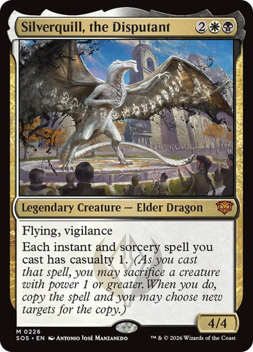 Silverquill, the Disputant [Secrets of Strixhaven] [Foil]