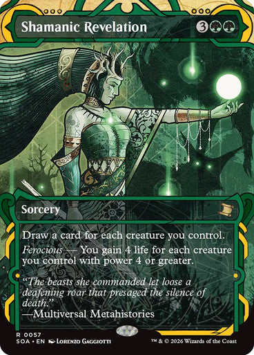 Shamanic Revelation [Secrets of Strixhaven: Mystical Archive] [Foil]