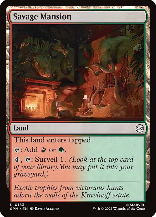 Savage Mansion [Marvel's Spider-Man] [Foil]