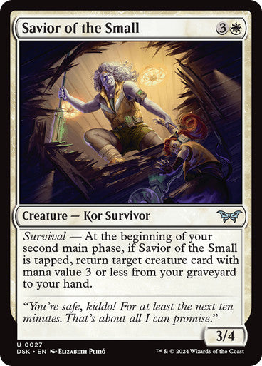 Savior of the Small [Duskmourn: House of Horror] [Foil]