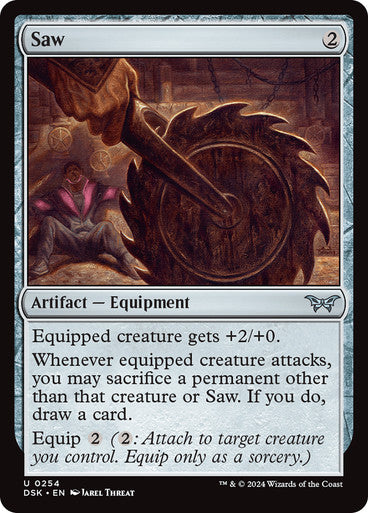 Saw [Duskmourn: House of Horror] [Foil]