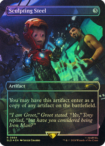 Sculpting Steel (Rainbow Foil) [Secret Lair Drop Series]