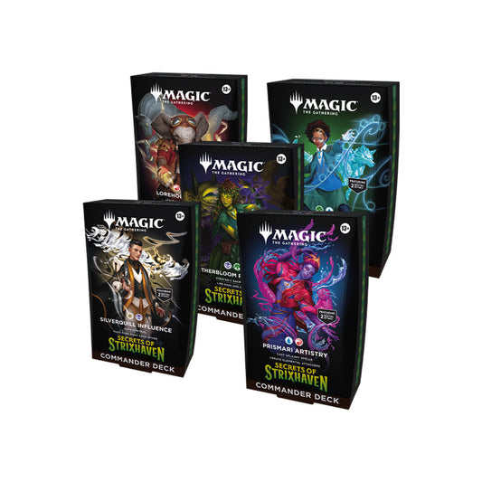 Secrets of Strixhaven - Commander Deck A Set of 5