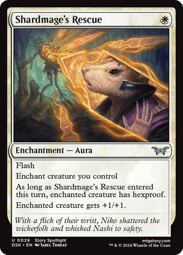 Shardmage's Rescue [Duskmourn: House of Horror] [Foil]