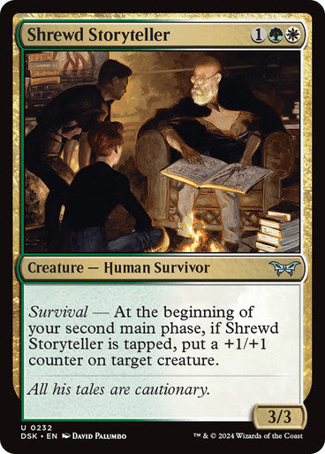 Shrewd Storyteller [Duskmourn: House of Horror] [Foil]