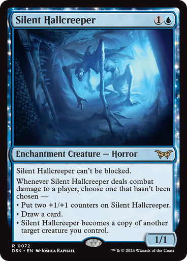 Silent Hallcreeper [Duskmourn: House of Horror] [Foil]