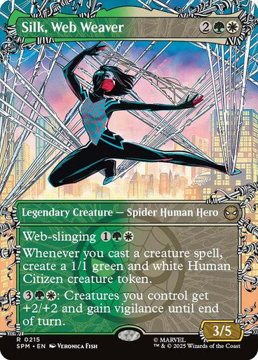 Silk, Web Weaver (Borderless) [Marvel's Spider-Man: Eternal-Legal]