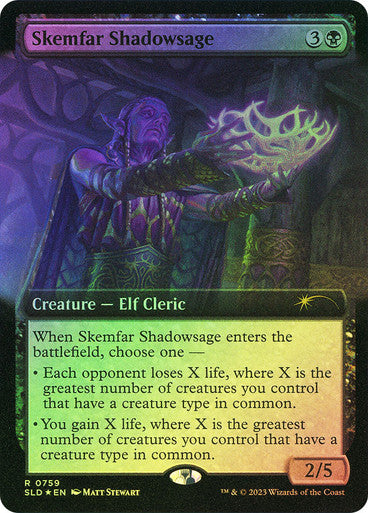 Skemfar Shadowsage (Extended Art) [Secret Lair Drop Series]