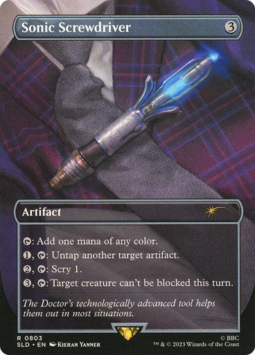 Sonic Screwdriver [Secret Lair Drop Series]