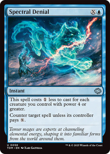 Spectral Denial [Tarkir: Dragonstorm] [Foil]