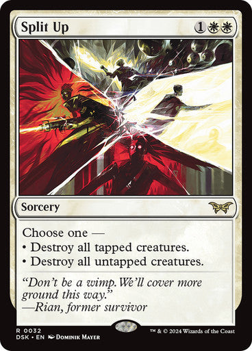 Split Up [Duskmourn: House of Horror] [Foil]