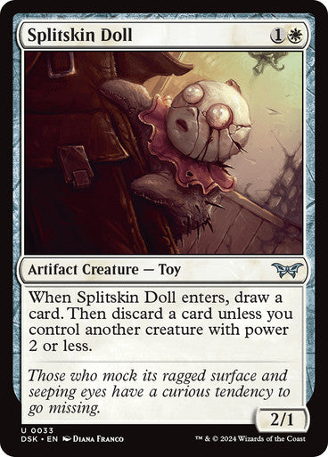 Splitskin Doll [Duskmourn: House of Horror] [Foil]