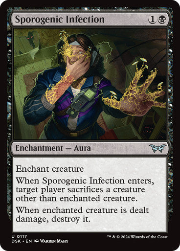 Sporogenic Infection [Duskmourn: House of Horror] [Foil]