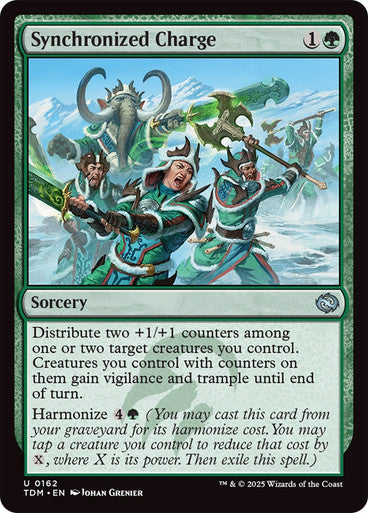 Synchronized Charge [Tarkir: Dragonstorm] [Foil]
