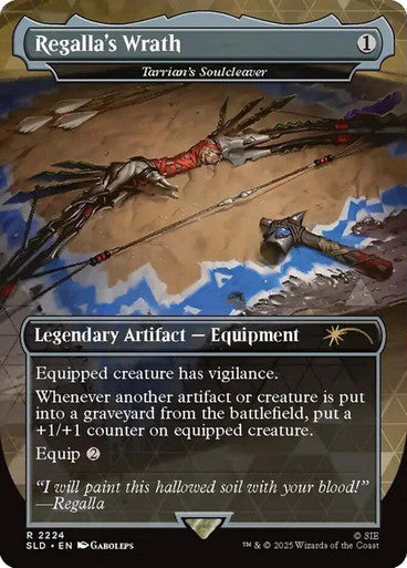Regalla's Wrath - Tarrian's Soulcleaver [Secret Lair Drop Series] [Foil]
