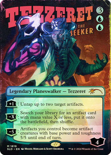 Tezzeret the Seeker (1619) (Rainbow Foil) [Secret Lair Drop Series]