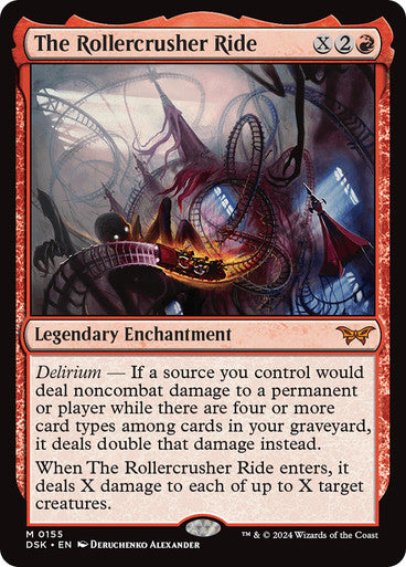The Rollercrusher Ride (0155) [Duskmourn: House of Horror] [Foil]