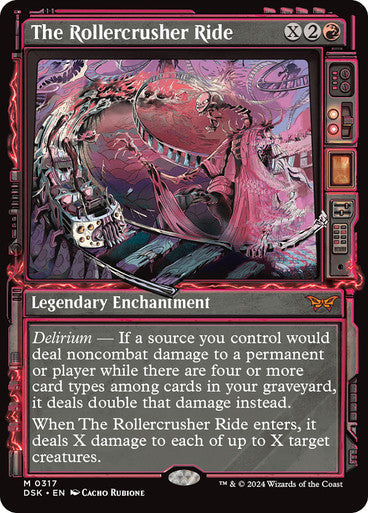 The Rollercrusher Ride (Showcase) [Duskmourn: House of Horror] [Foil]