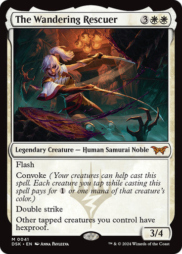 The Wandering Rescuer [Duskmourn: House of Horror] [Foil]