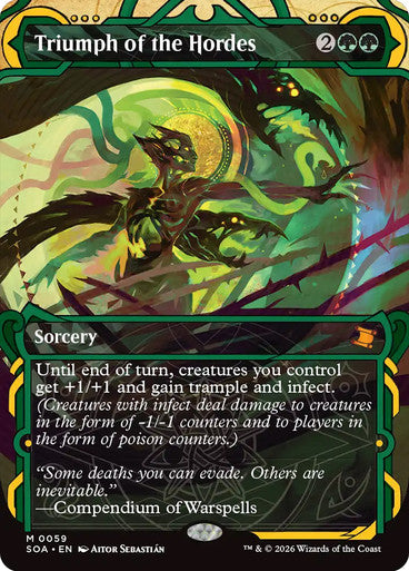 Triumph of the Hordes [Secrets of Strixhaven: Mystical Archive] [Foil]