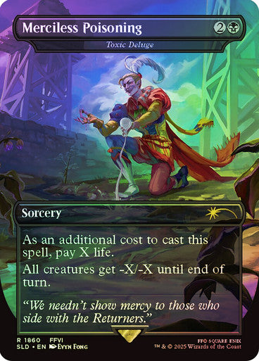 Merciless Poisoning - Toxic Deluge (Rainbow Foil) [Secret Lair Drop Series] [Foil]